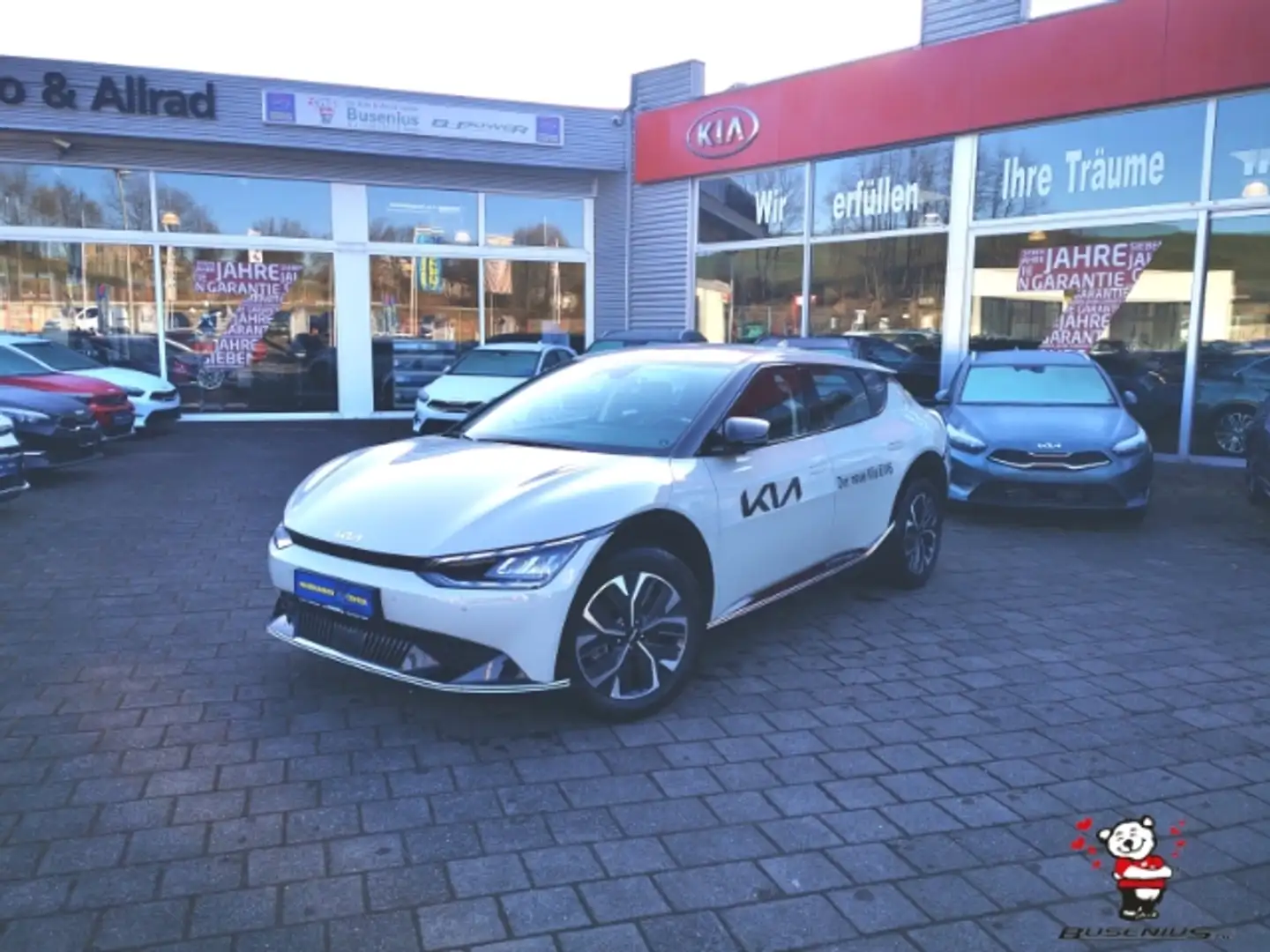 Kia EV6 AIR 58KWh RWD +Kamera+Navi+Wärmepumpe+19Zoll Beige - 1
