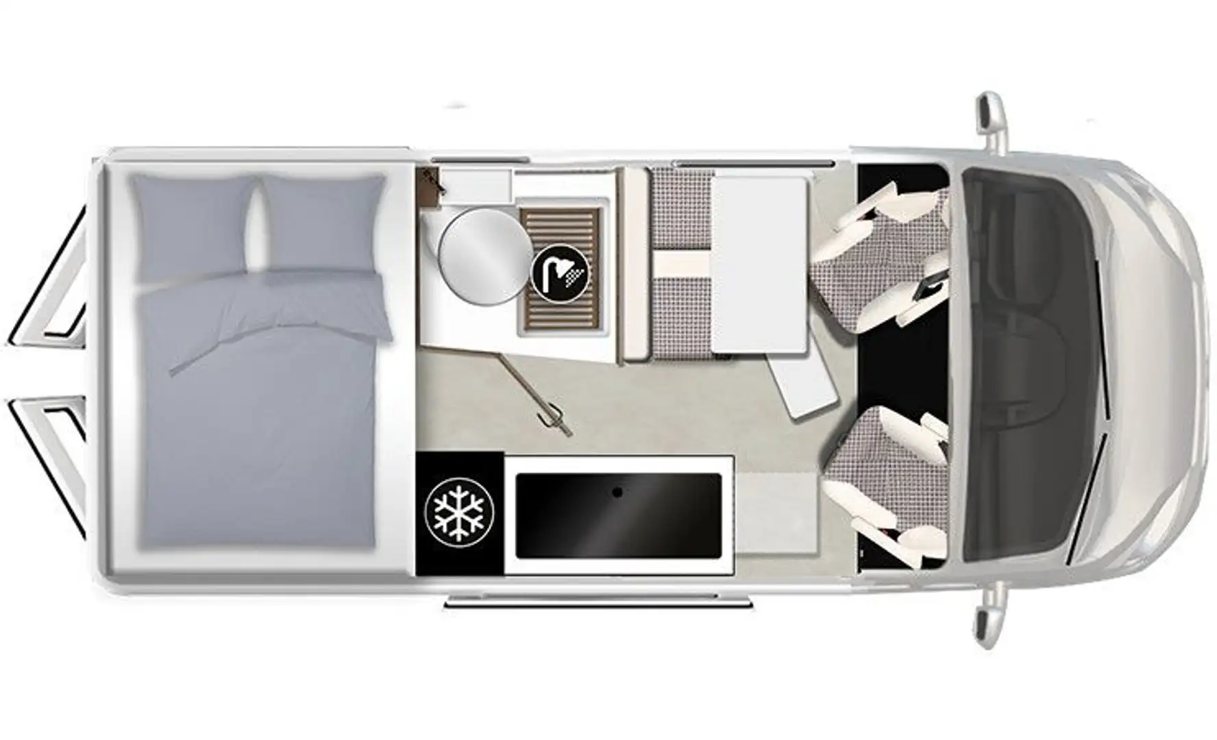 Karmann Davis 590 Trendstyle Mj 26 - UVP: 59.170€ Grau - 1