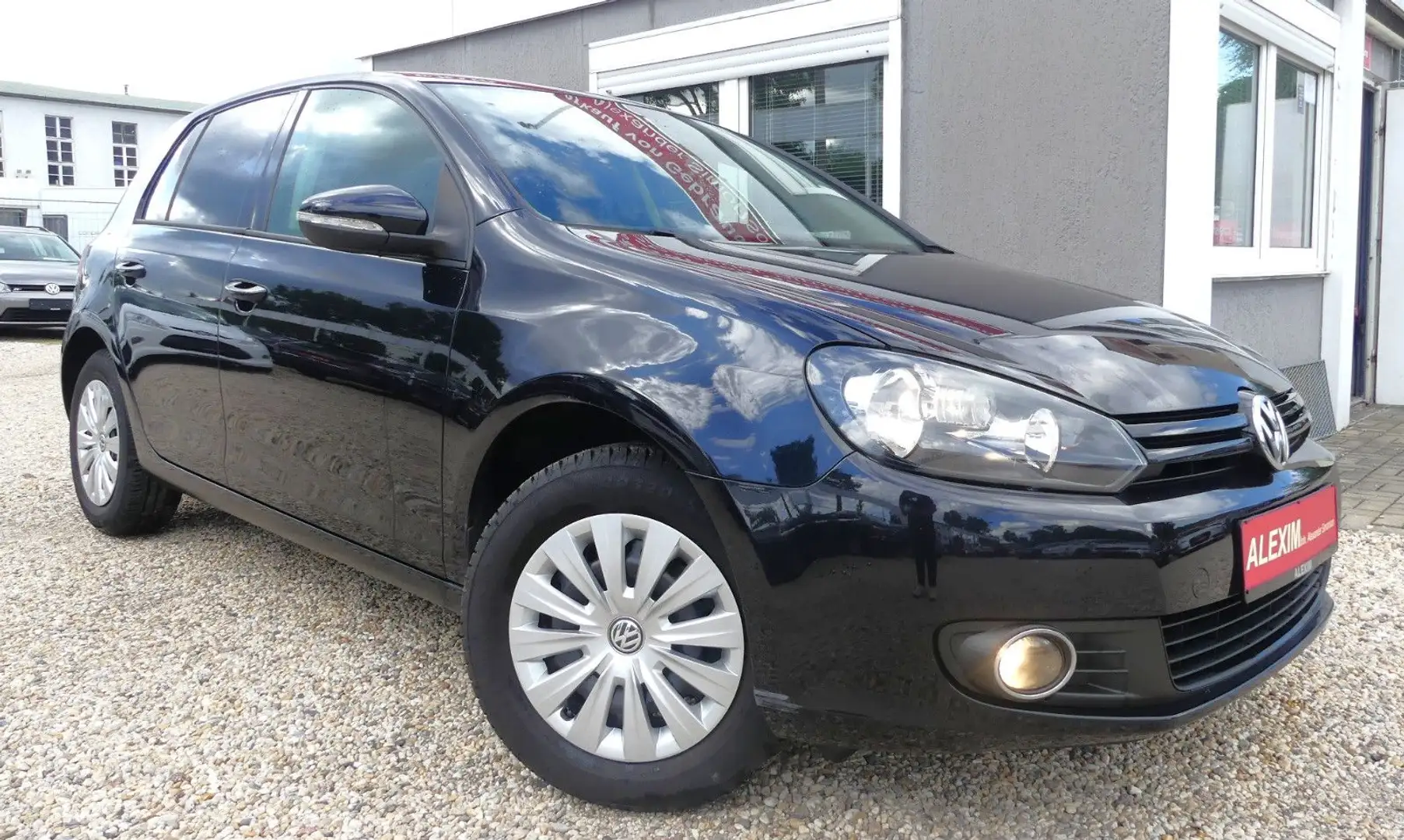 Volkswagen Golf VI Trendline/Klimaaut/8fachBereift/Kurvenli Schwarz - 2
