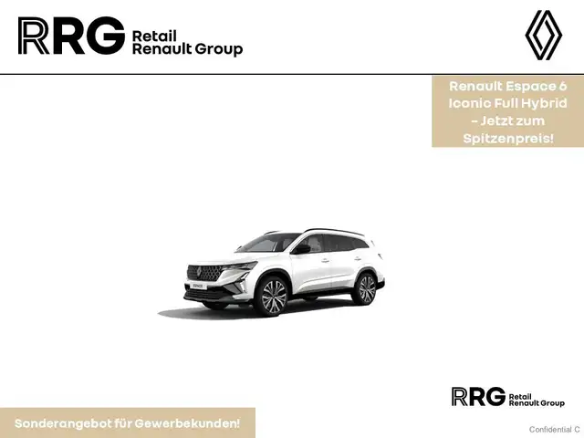 Renault Espace 6 Iconic Full Hybrid E-Tech 200 5-Sitzer BT