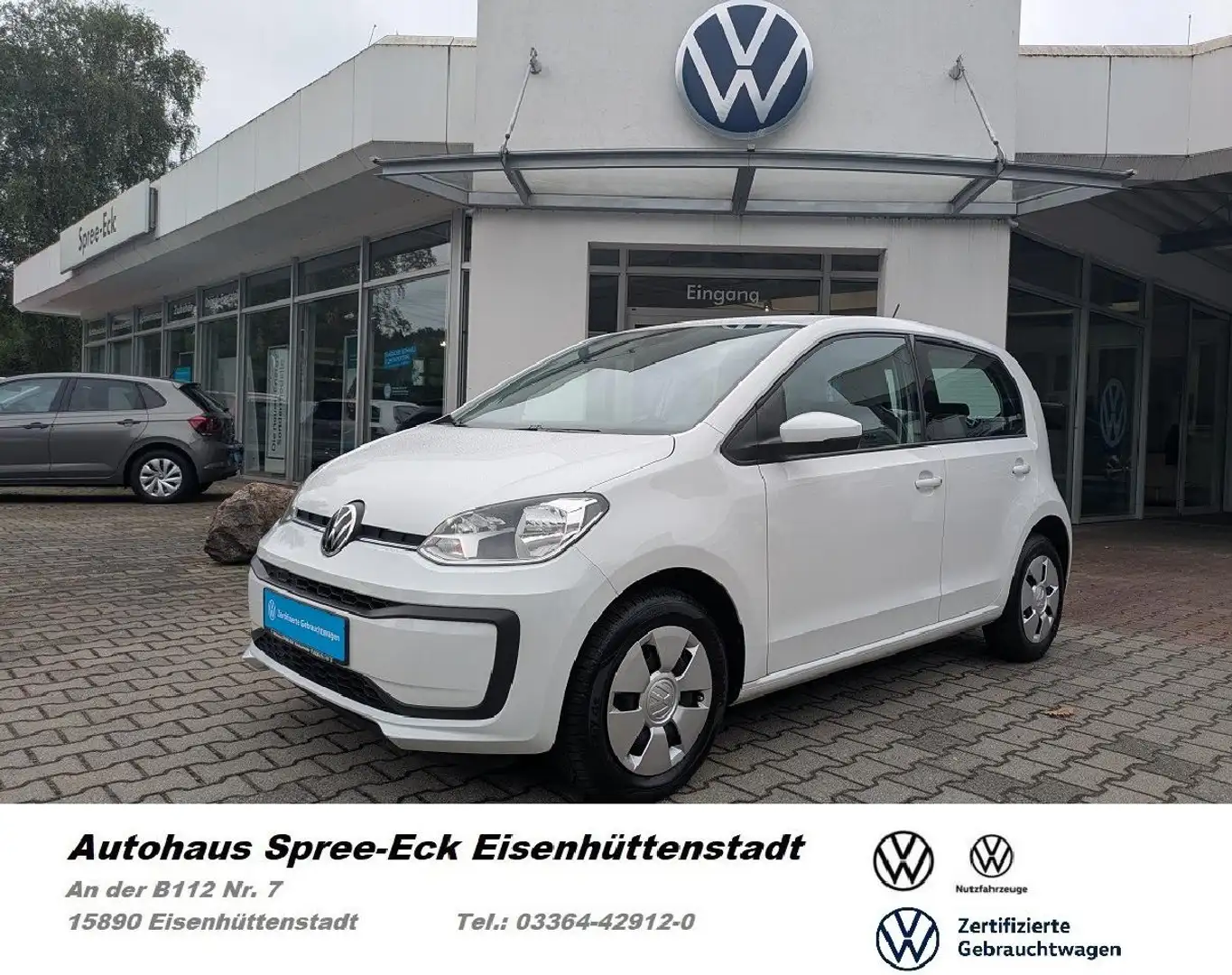 Volkswagen up! up! 1.0 *Bluetooth,Klima* Weiß - 1