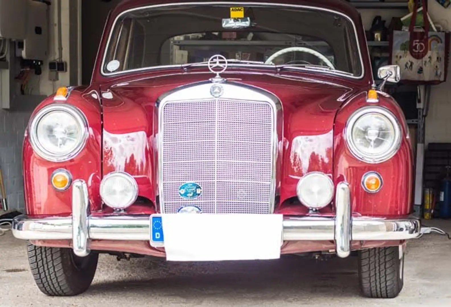 Mercedes-Benz 220 220 SE Ponton Piros - 2