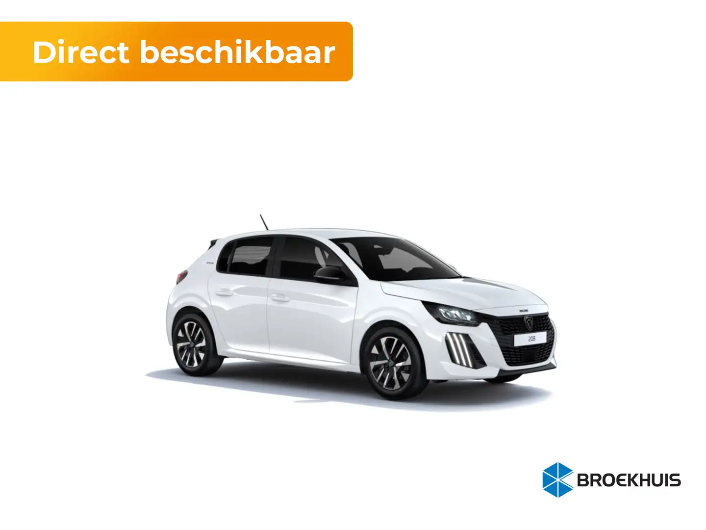 Peugeot 208 Style | Dashboard en deurpanelen in kunststof met Wit - 1