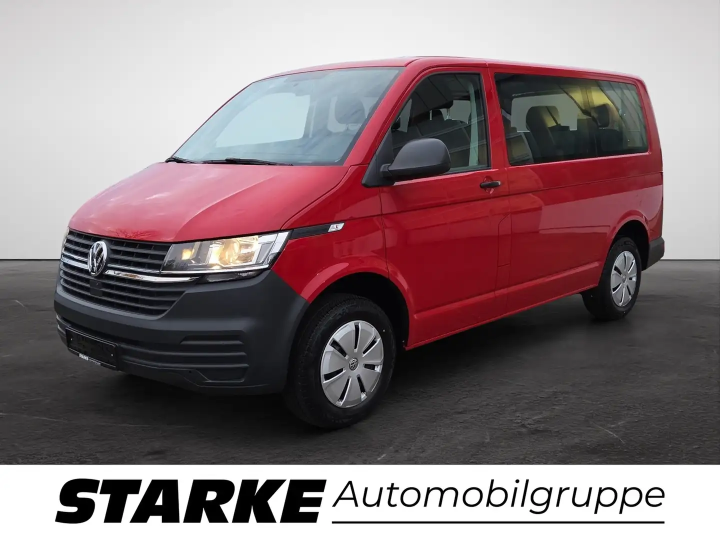 Volkswagen T6.1 Kombi 2.0 TDI 9-Sitzer Klima PDC DAB Rot - 2