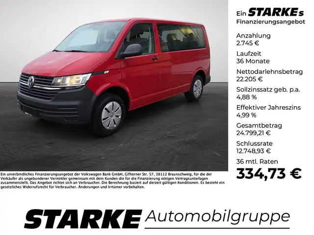 Volkswagen T6.1 Kombi 2.0 TDI 9-Sitzer Klima PDC DAB