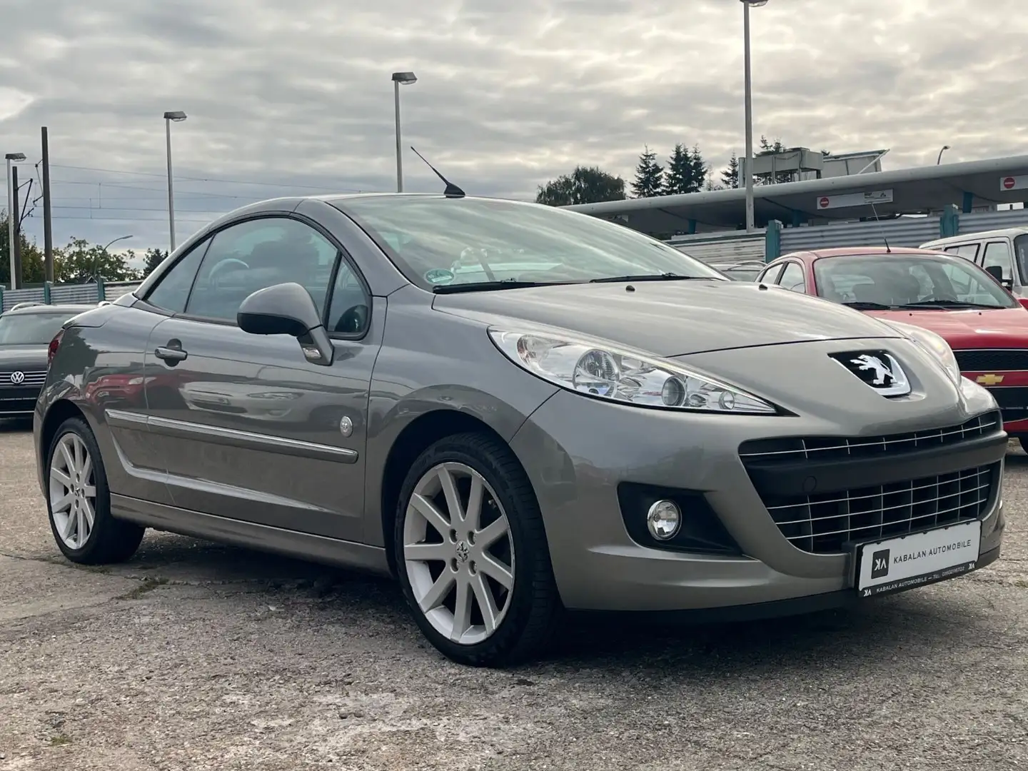 Peugeot 207 CC Cabrio-Coupe Roland Garros|Leder|Navi Silber - 1
