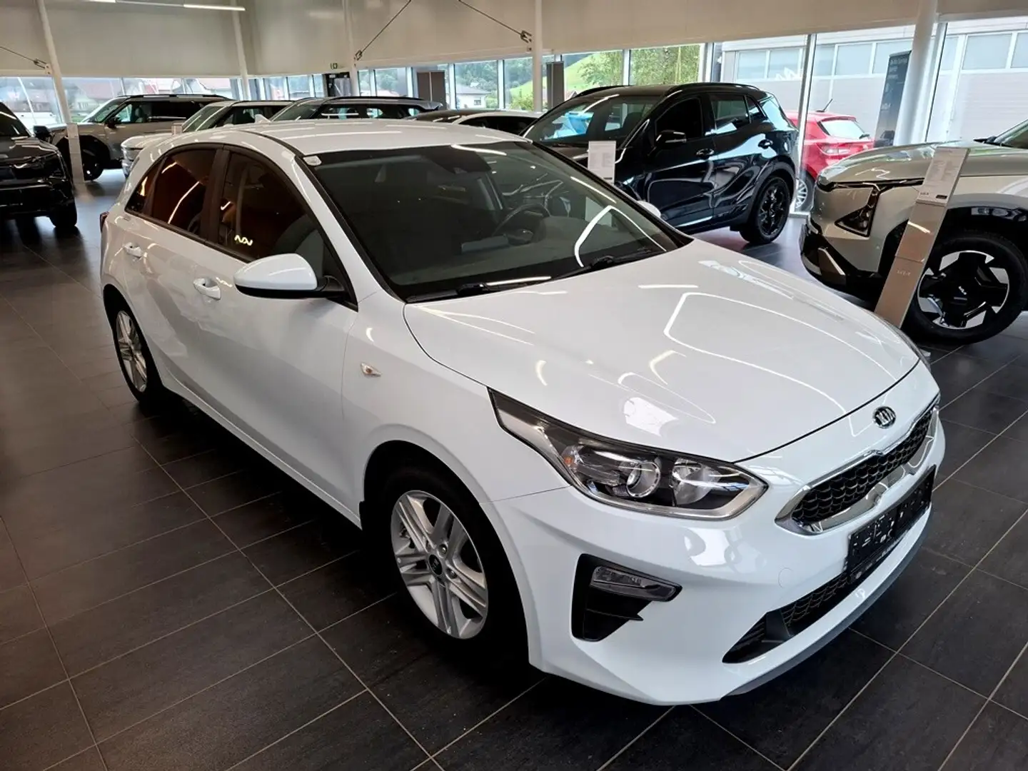 Kia Ceed / cee'd ceed 1,4 MPI GPF Titan Weiß - 2