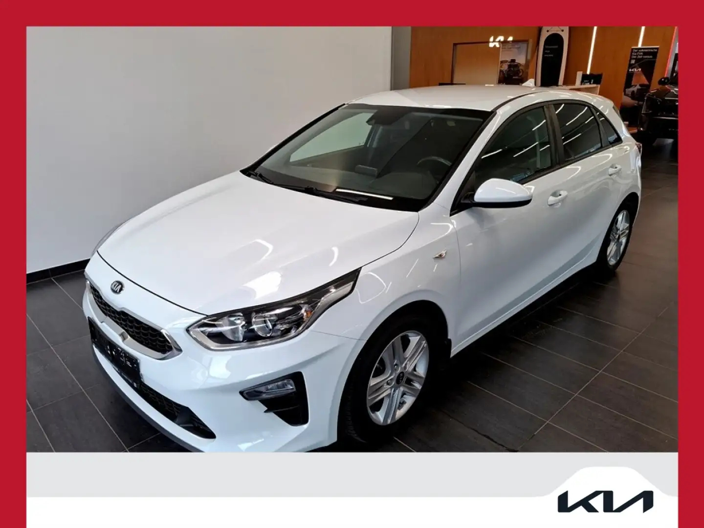 Kia Ceed / cee'd ceed 1,4 MPI GPF Titan Weiß - 1