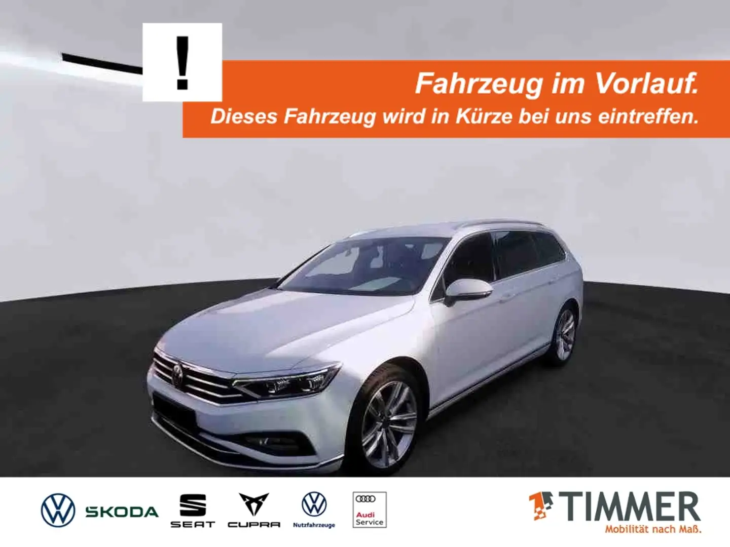 Volkswagen Passat Variant 2.0 TDI DSG ELEGANCE +IQ.LIGHT +360° +AHK +ACC +A Weiß - 1