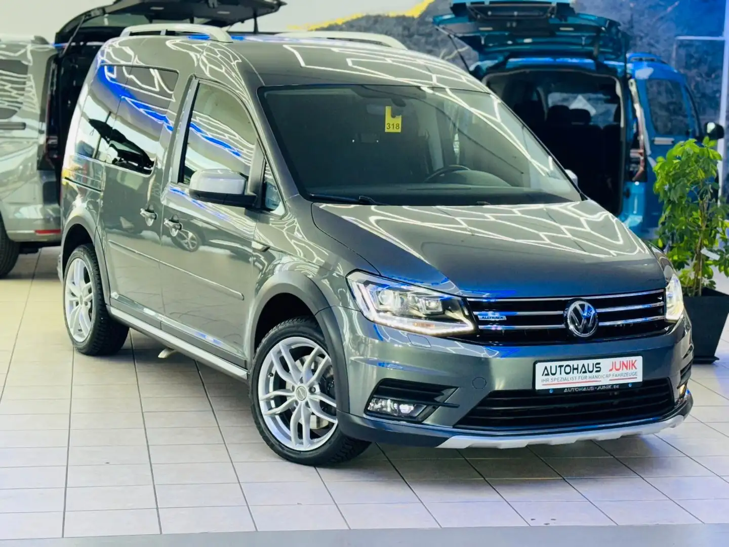 Volkswagen Caddy -DSG-Alltrack-Behindertengerecht-Rampe Grau - 1