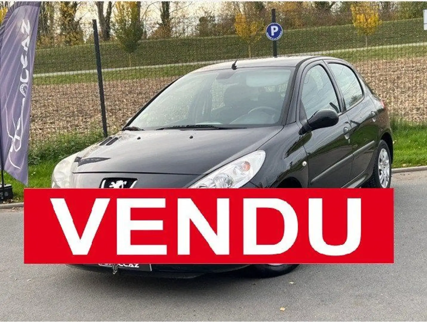 Peugeot 206 %2B 1.4 HDI 70CH CLIM * 5 PORTES * 2012 * GARANTIE Noir - 1