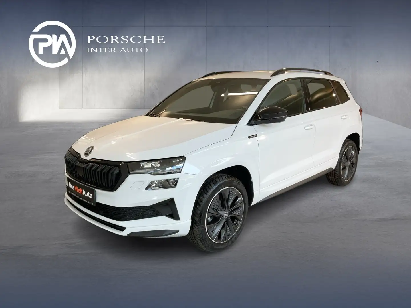 Skoda Karoq Sportline TSI DSG ACT Weiß - 1