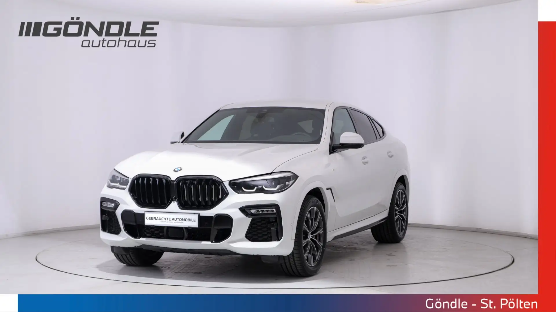 BMW X6 xDrive40d Weiß - 1
