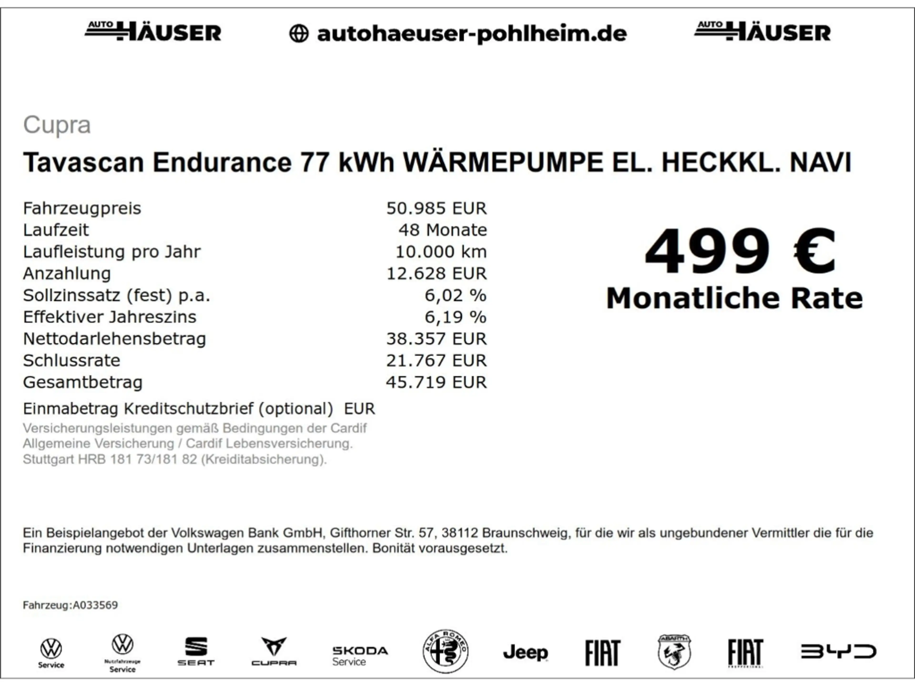 CUPRA Tavascan Endurance 77 kWh WÄRMEPUMPE EL. HECKKL. NAVI KAMER — photo 2