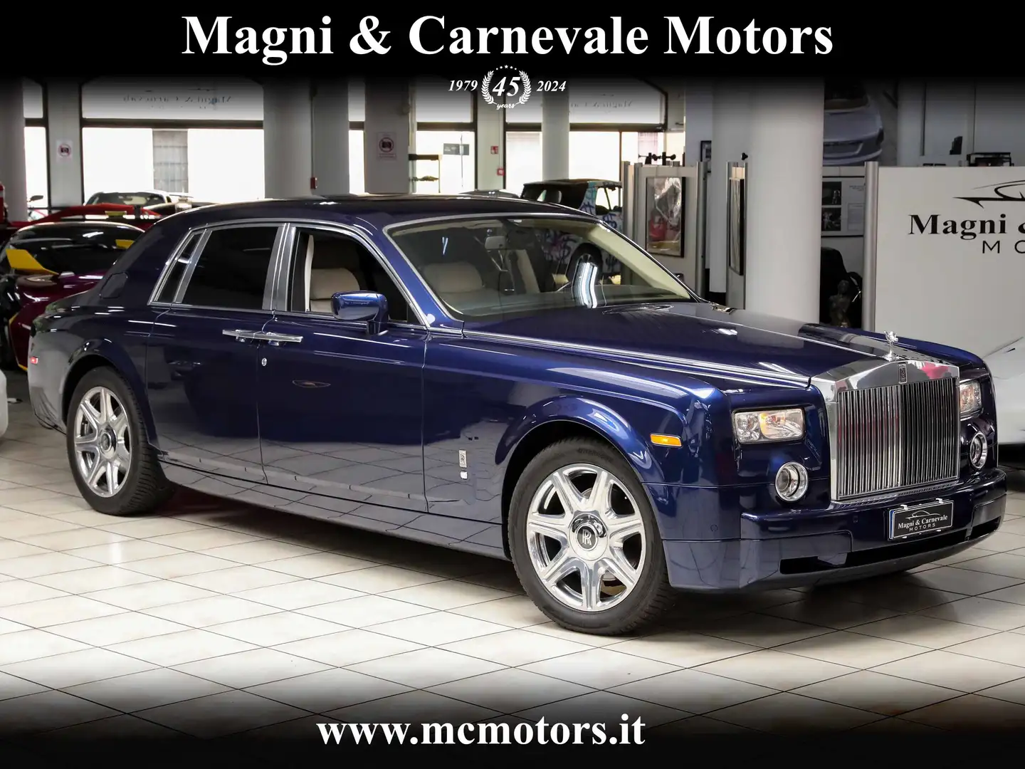 Rolls-Royce Phantom |PICNIC TABLES|21''|UMBRELLAS|REAR FOOTREST|PDC Azul - 1