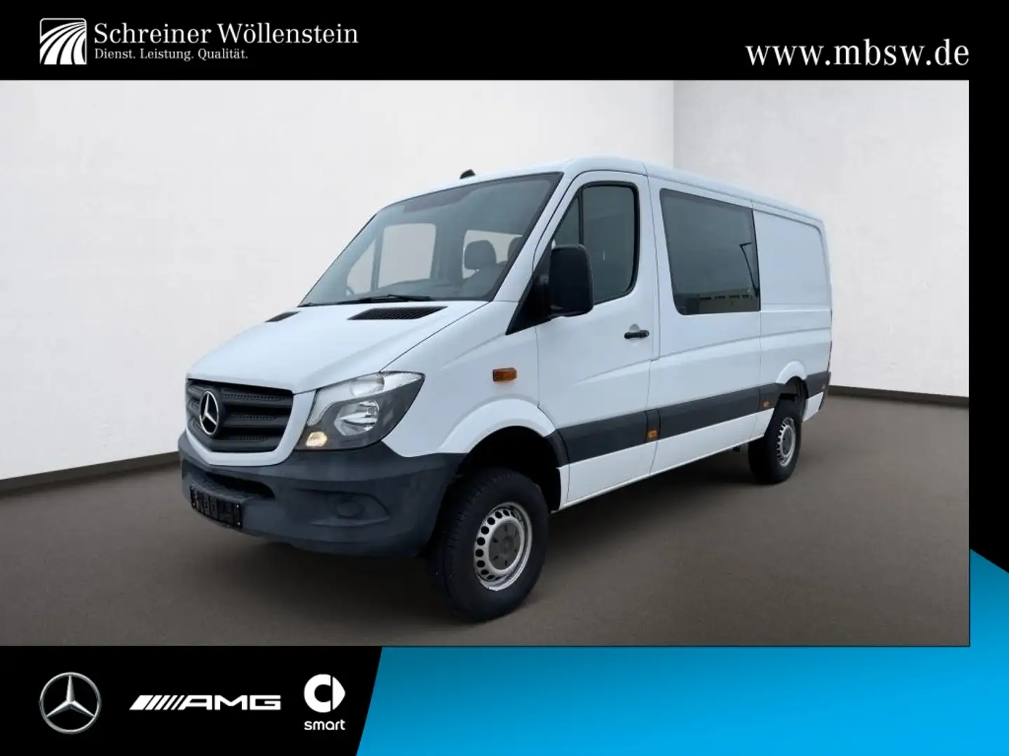 Mercedes-Benz Sprinter 316 4x4 Mixto L2H1 *Stdhzg*Klima* Blanco - 1
