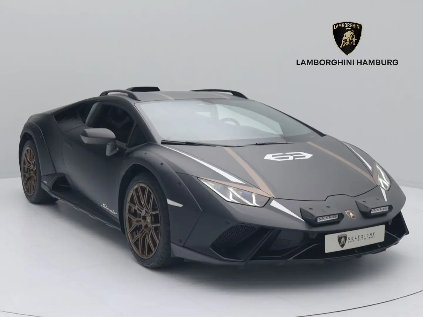 Lamborghini Huracán Sterrato 1 di 1499 I Lamborghini Hamburg Schwarz - 1
