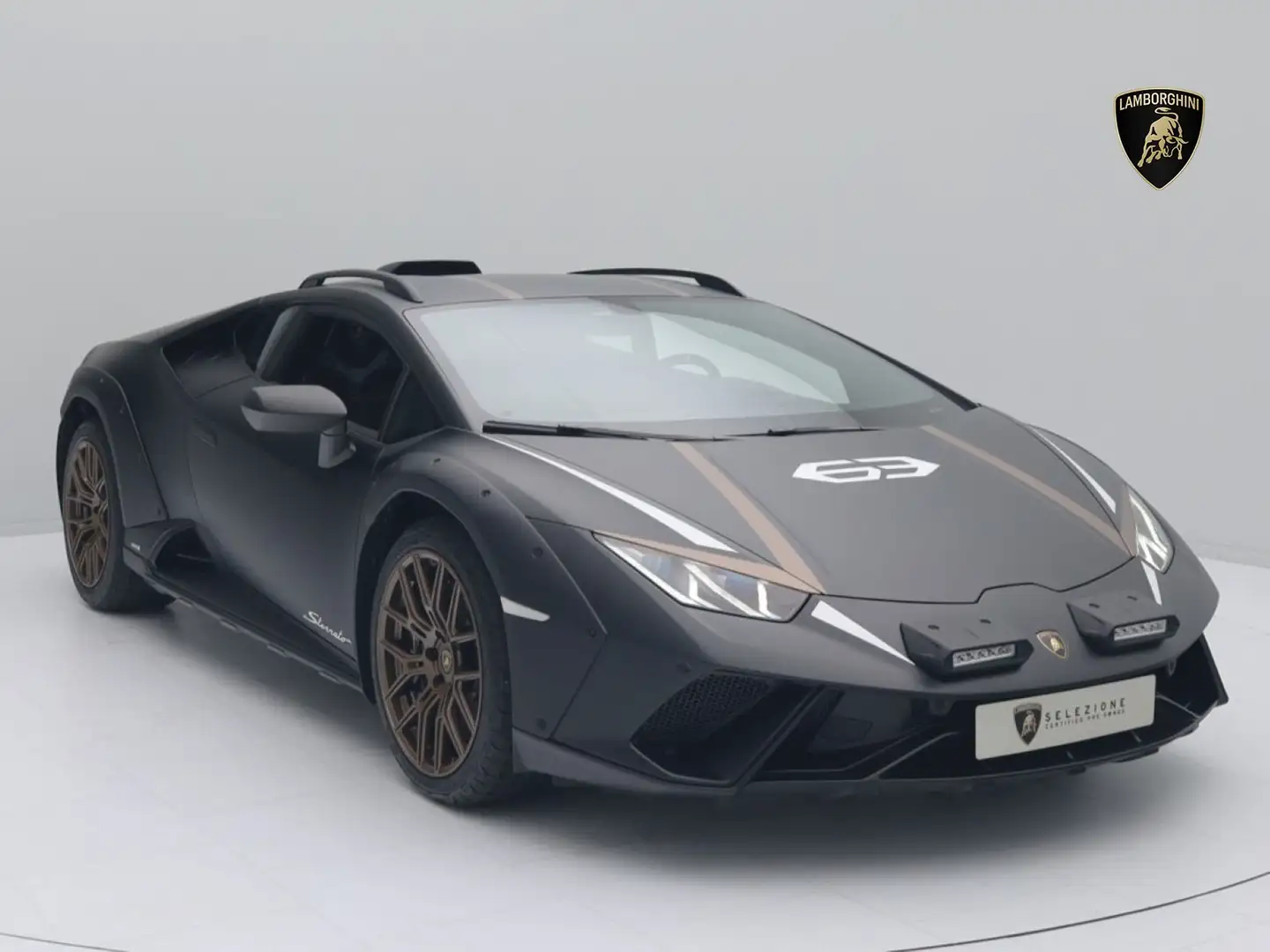 Lamborghini Huracán Sterrato MY24 I NERO NEMESIS MATT IAD PERSONAM I S Schwarz - 1
