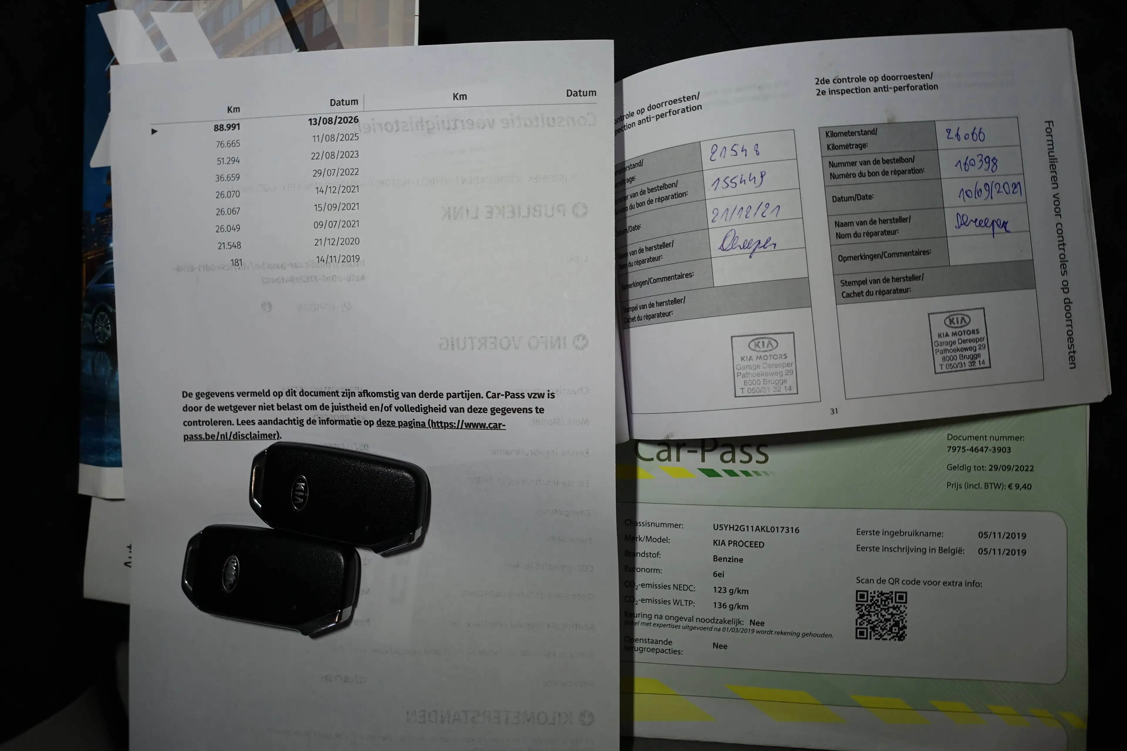 Kia ProCeed / pro_cee'd ProCeed 1.0 T-GDi GT-Line ISG MET GARANTIE *NAV*CAMERA,VEEL OPTIE — photo 15