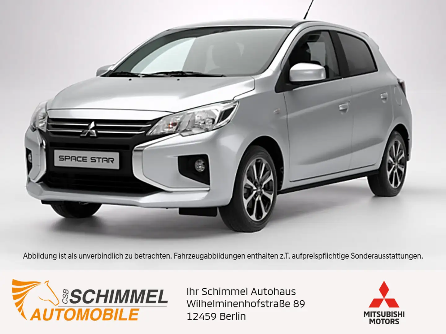 Mitsubishi Space Star Select+ 1,2 l KLIMA SHZ KAMERA Silber - 1