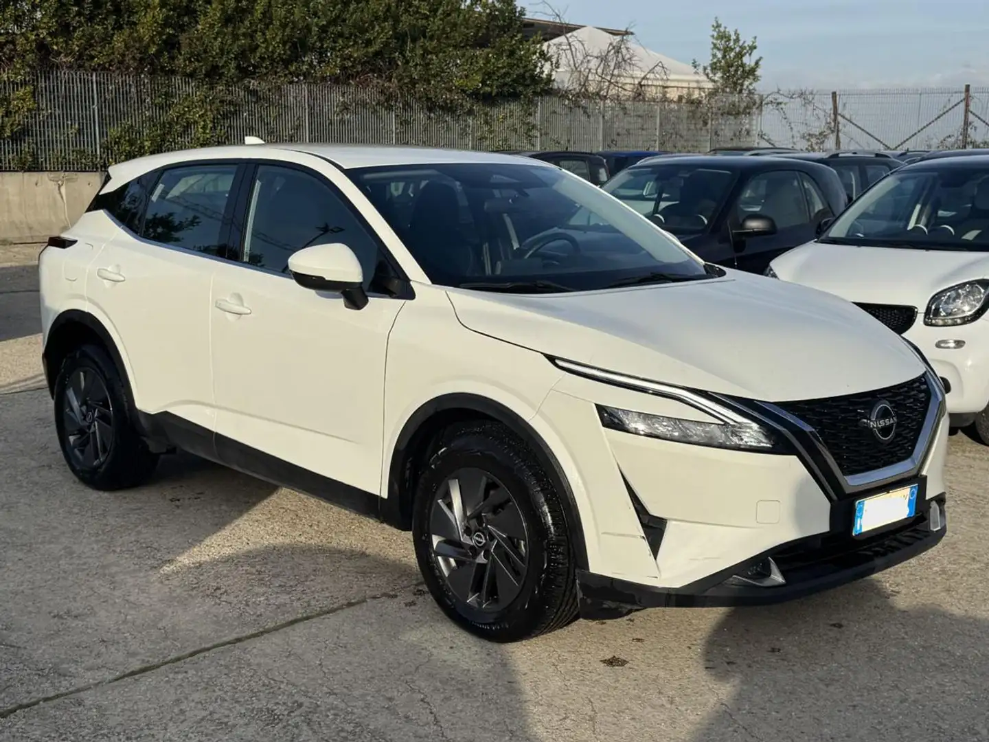 Nissan Qashqai 1.3cc 158cv Xtronic Acenta CAMERA POST. AUTOMATICA Weiß - 2