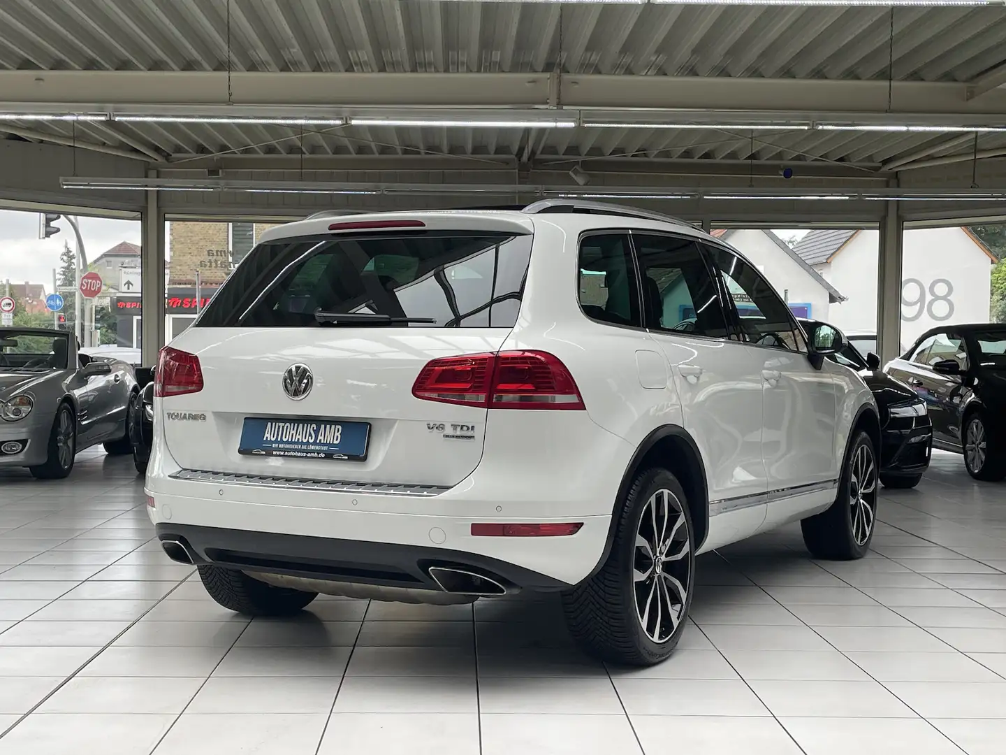Volkswagen Touareg V6 3.0TDI DSG Panorama Bi-Xenon Tempomat Blanco - 2