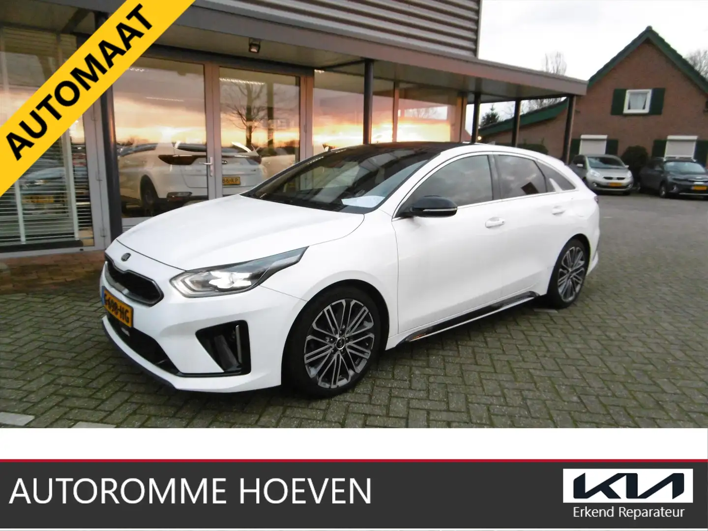 Kia ProCeed / pro_cee'd 1.4 Turbo AUTOMAAT GT-PlusLine luxe Org. Ned. Wit - 1