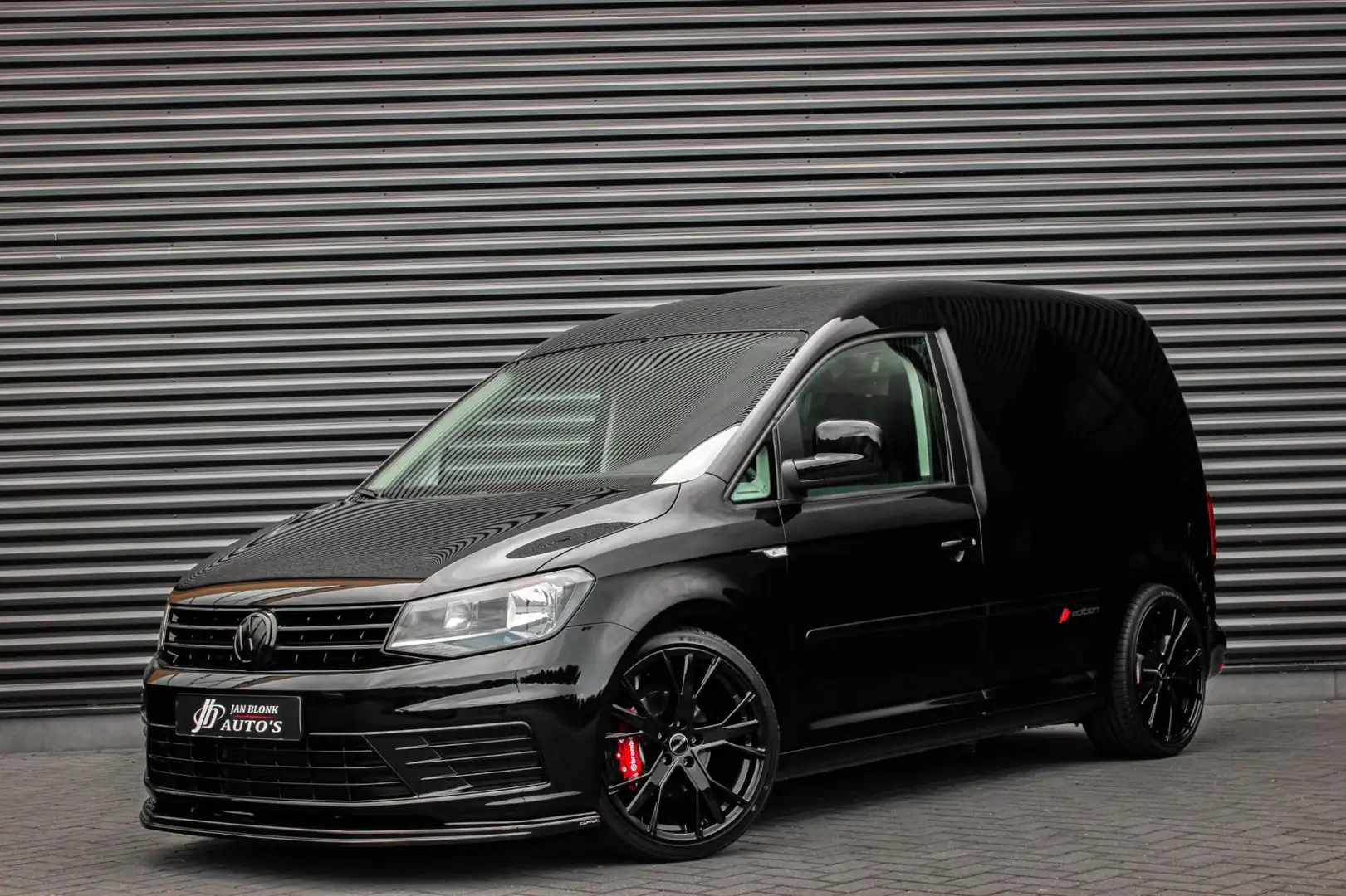 Volkswagen Caddy 2.0 TDI 185PK JB-EDITION / FULL BLACK / SCHROEFSET Noir - 1