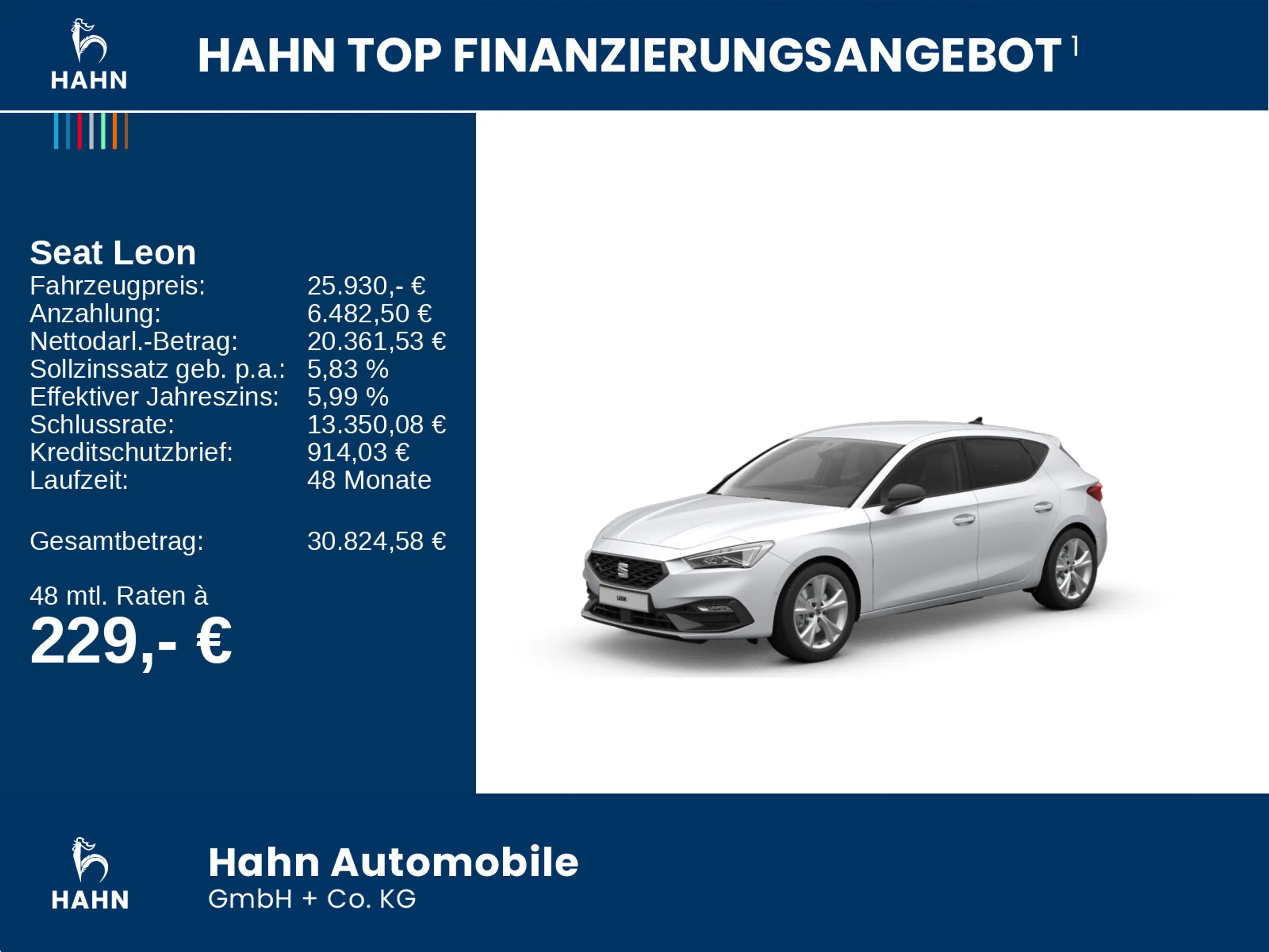 SEAT Leon 1.5eTSI DSG FR Matrix Cam Parklenk Navi SHZ — photo 2