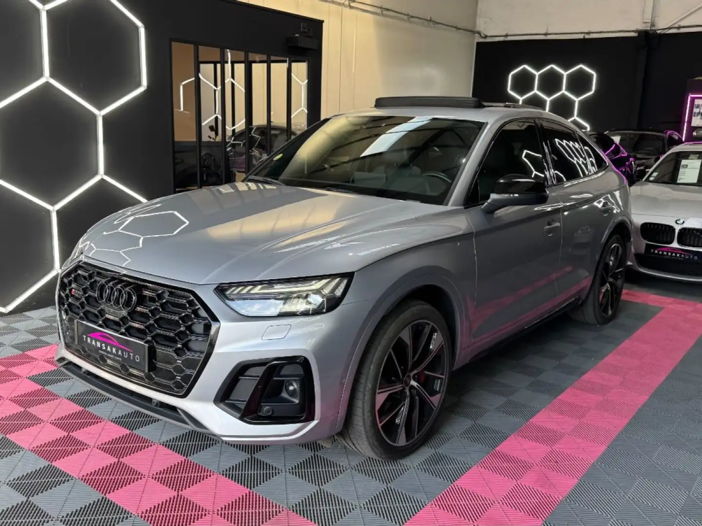 Audi SQ5 SPORTBACK 3.0 V6 TDI 341 ch Tiptronic 8 Quattro ~ Pack carbone ~ Bang olufsen ~ Caméra 360º ~ Hayon éléctrique ~ Серый - 2