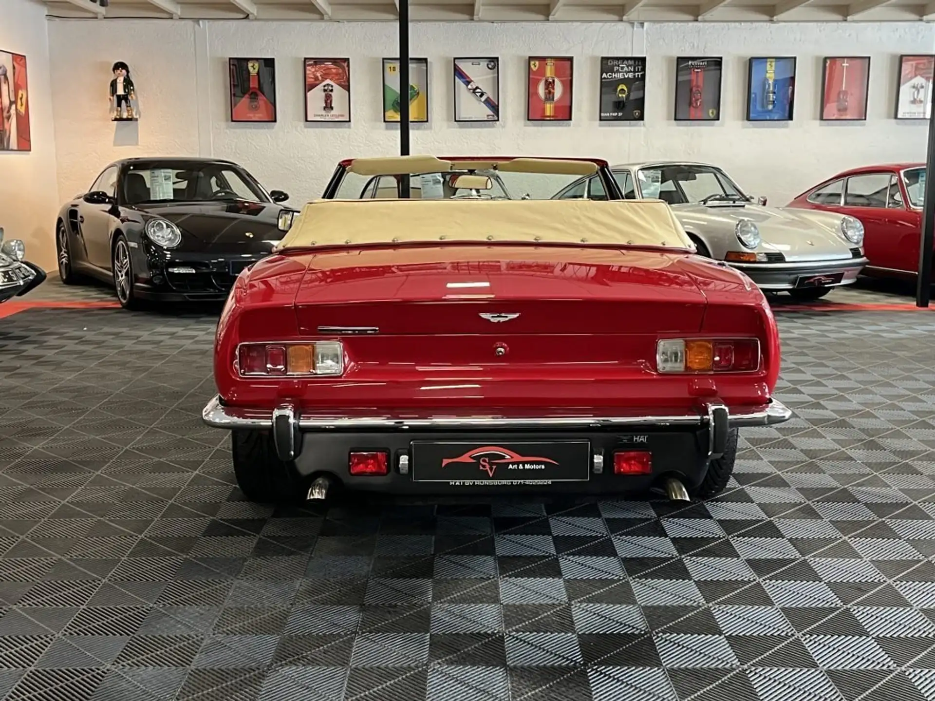 애스턴마틴 V8 1989 빨강 사진 6