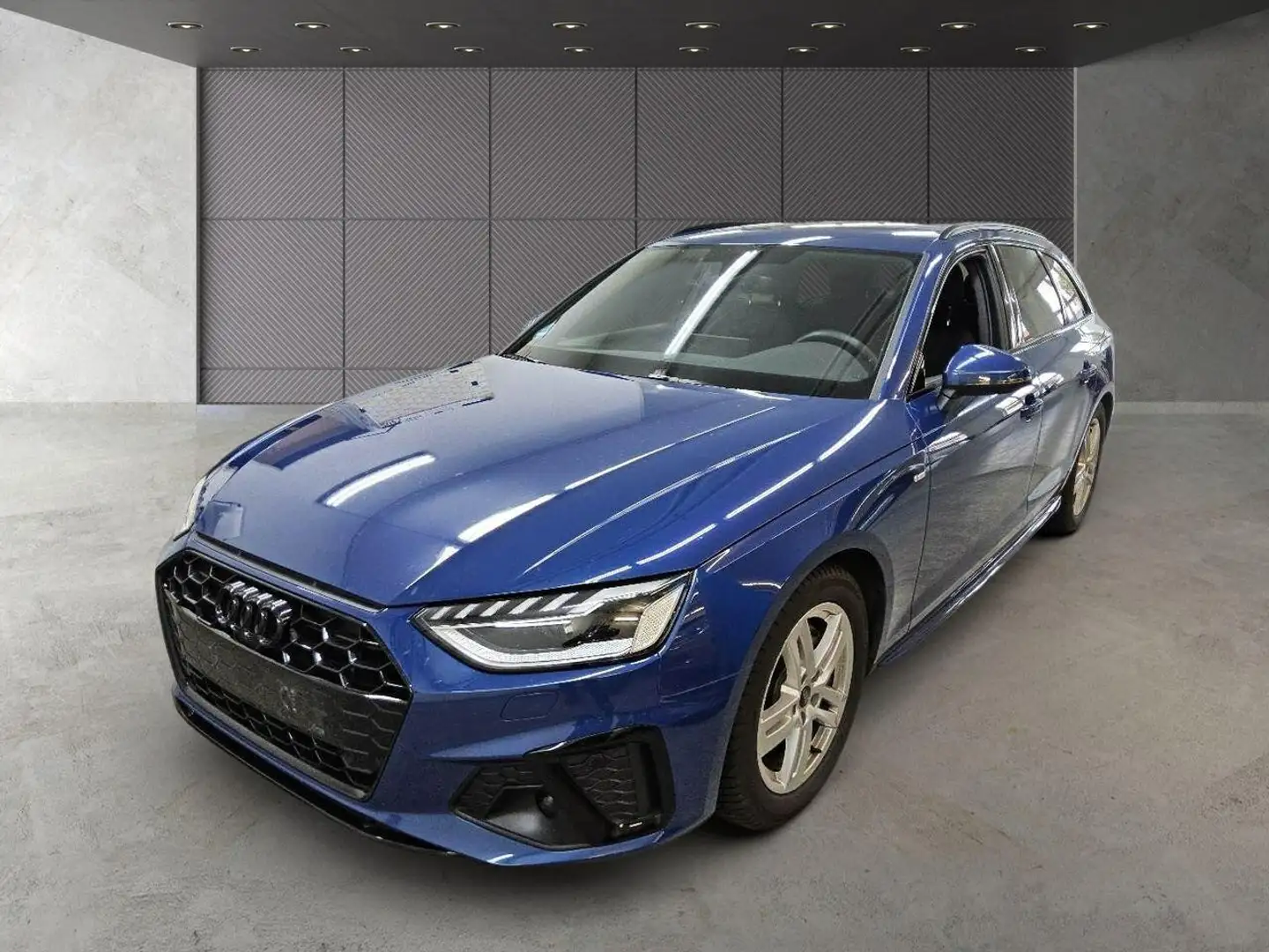 Audi A4 S line 40 TFSI Matrix/3xAssistenzpakete Blau - 2