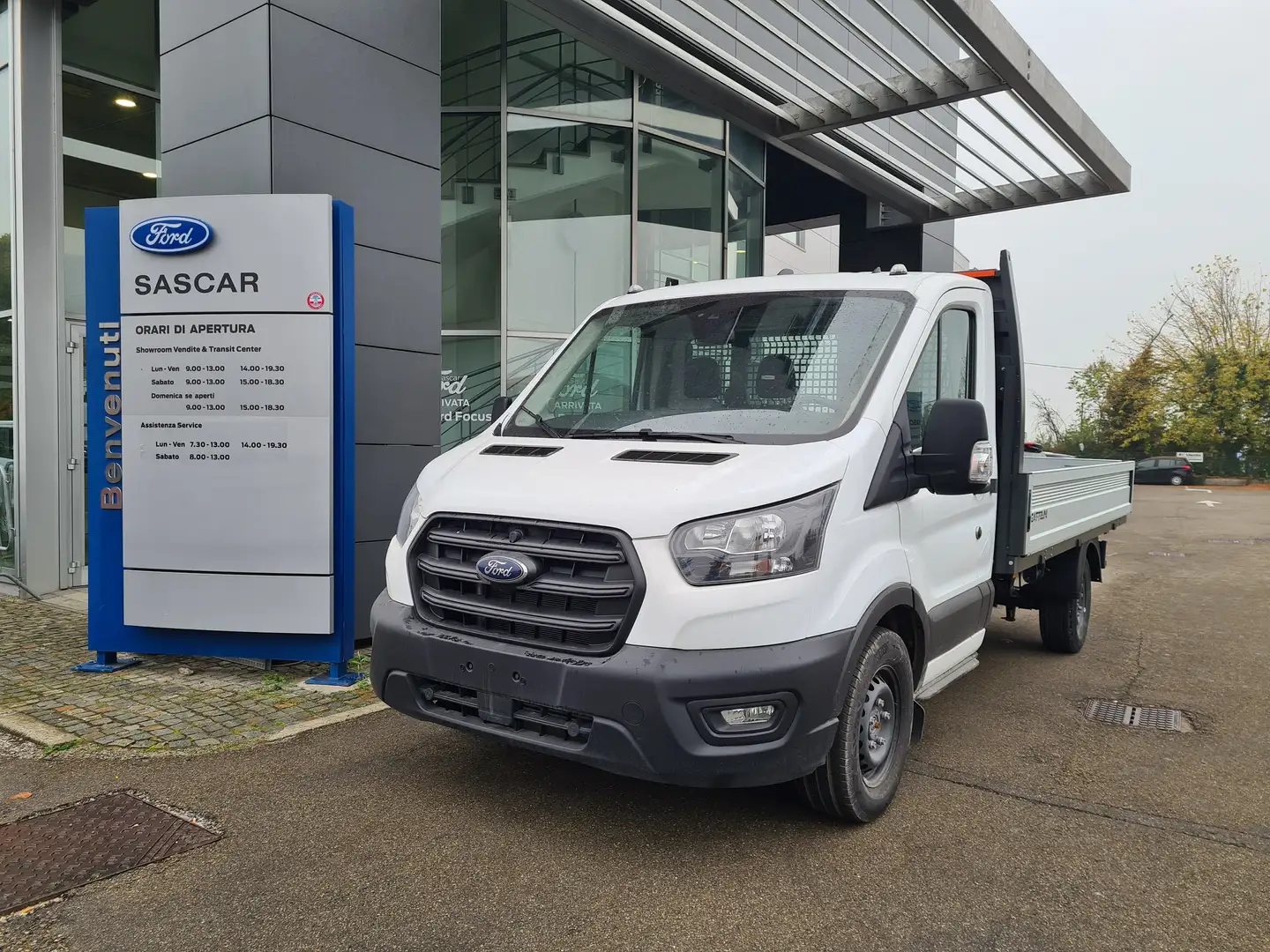 Ford Transit 350 L3 CC Trazione anteriore 130CV M& Blanco - 1