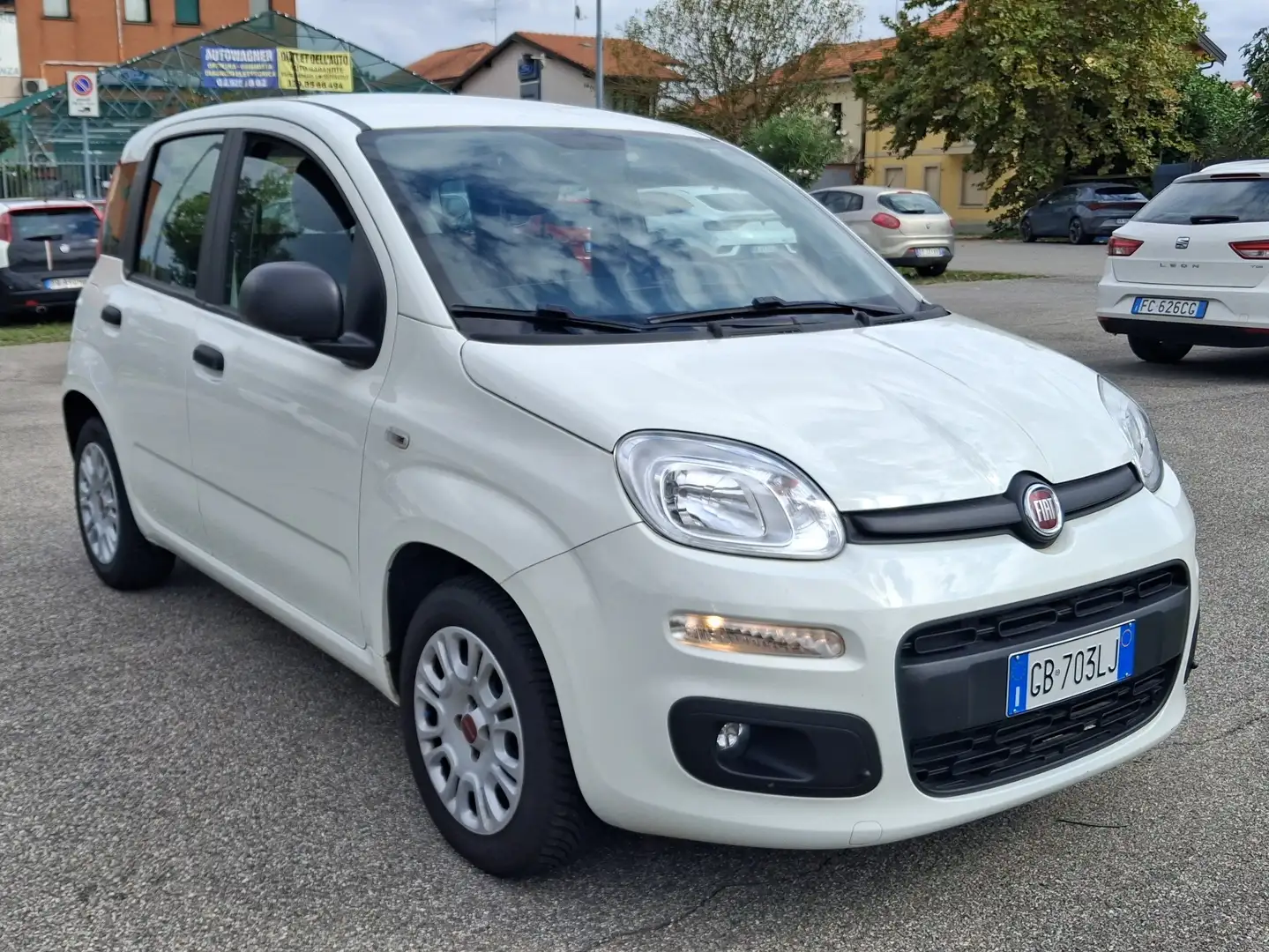 Fiat Panda Panda III 2016 1.2 Lounge easypower Gpl 69cv my19 Blanc - 1