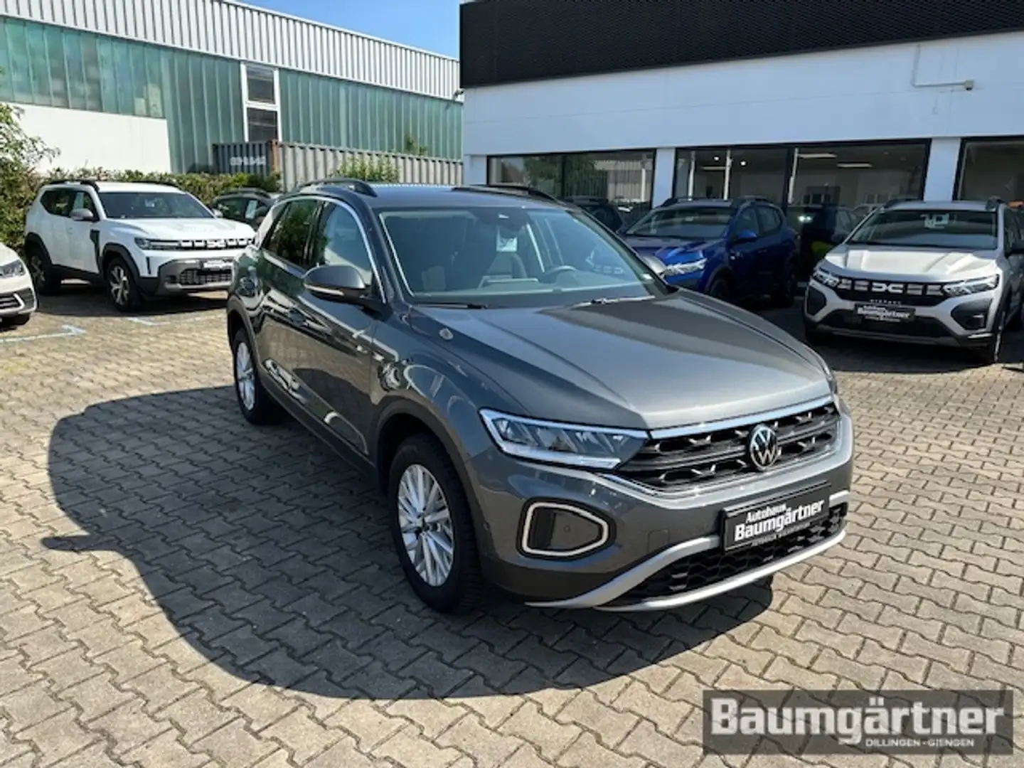 Volkswagen T-Roc Life 1.0 TSI PDC/LED/GJR/Sitzheizung Gris - 2