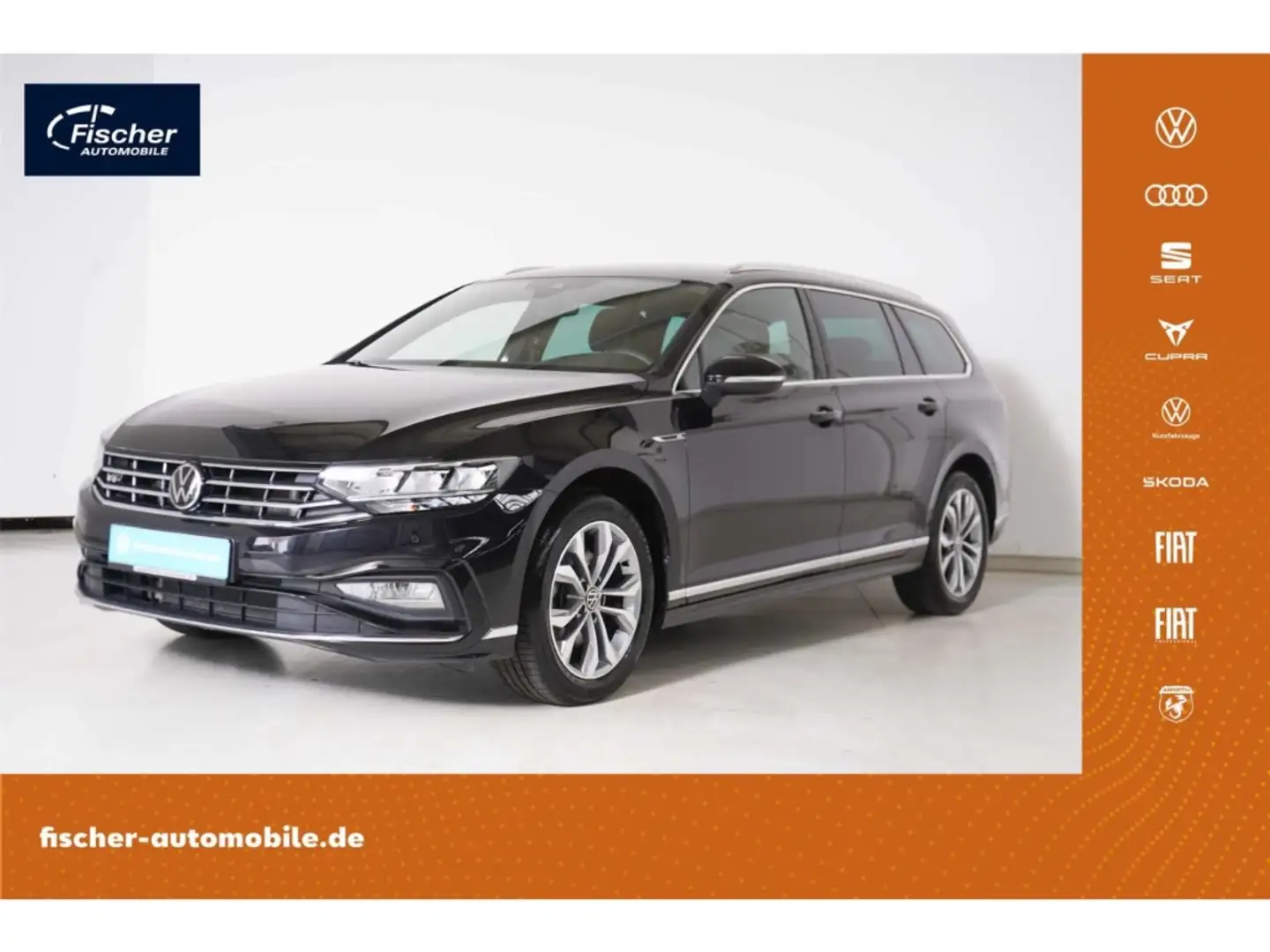 Volkswagen Passat Variant 2.0 TDI 4Mot. R-Line DSG AHK/NAV Noir - 1