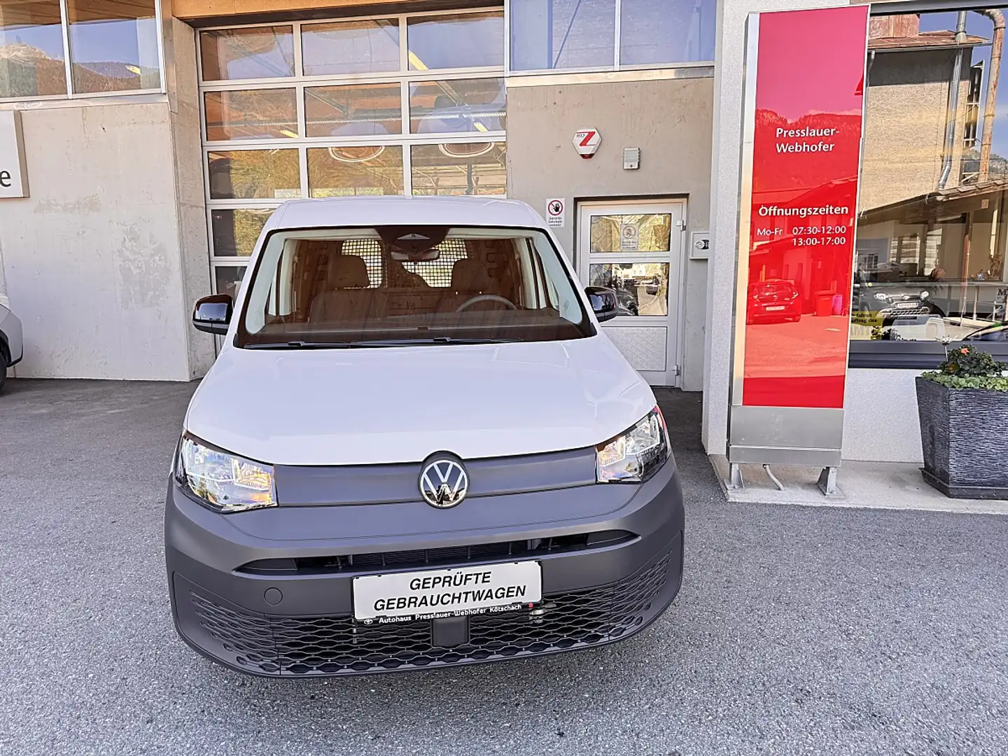 Volkswagen Caddy Cargo 2,0 TDI 4MOTION Weiß - 2