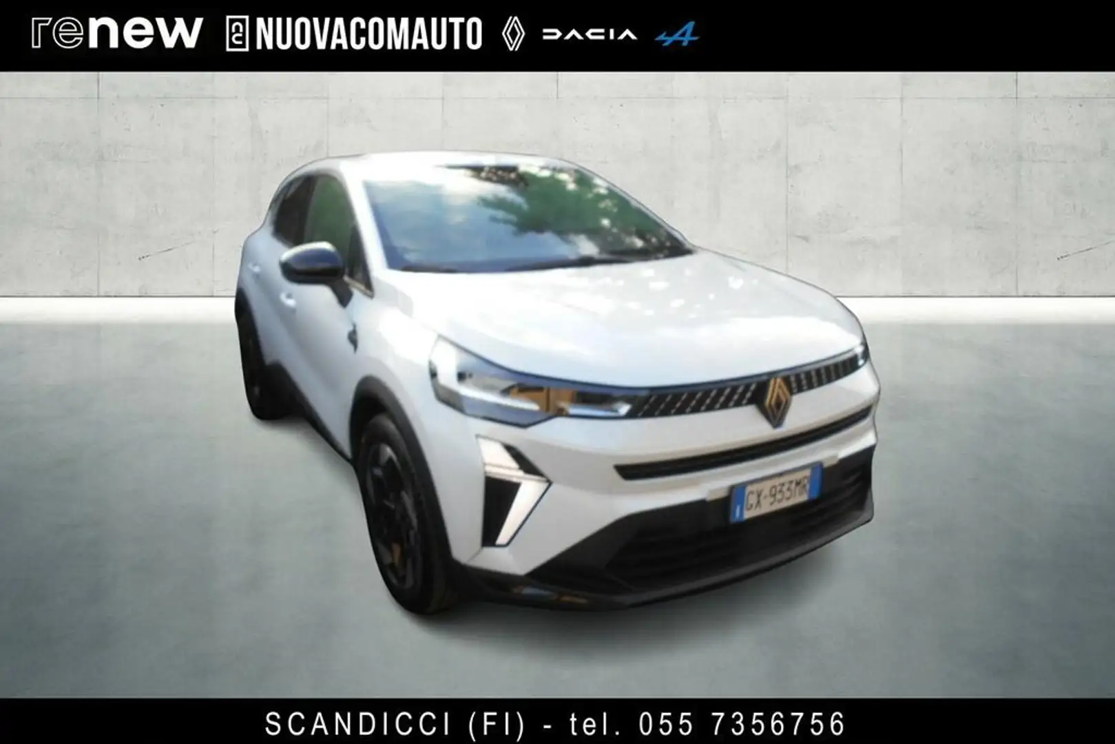 Renault Captur 1.6 E-Tech full hybrid Techno 145cv auto Bianco - 2