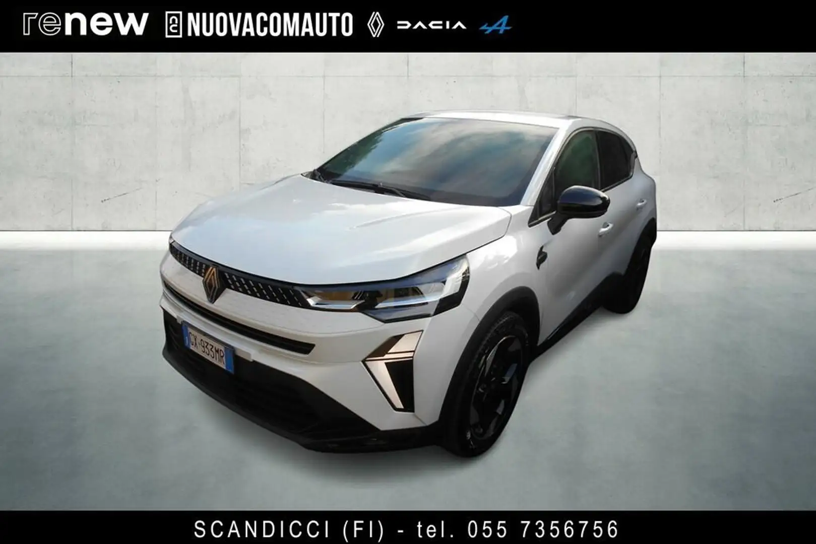 Renault Captur 1.6 E-Tech full hybrid Techno 145cv auto Bianco - 1
