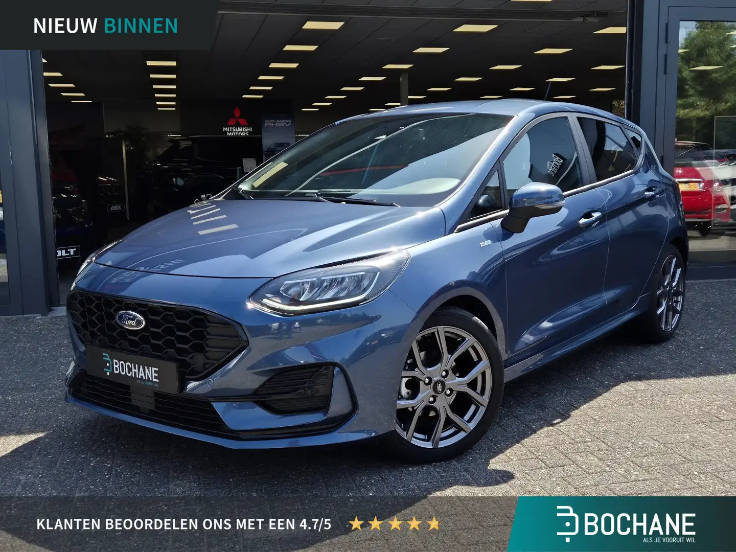Ford Fiesta 1.0 EcoBoost Hybrid ST-Line X | B&O Sound pack | S Blauw - 1