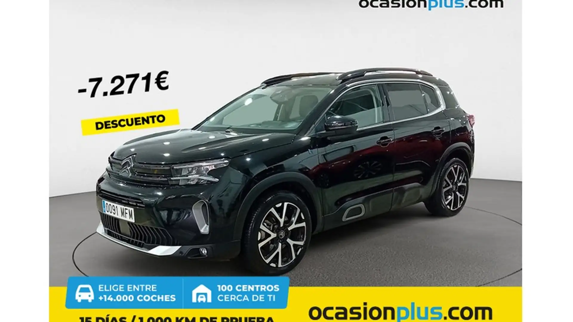 Citroen C5 Aircross Hybrid Shine Pack EAT8 225 Negro - 1