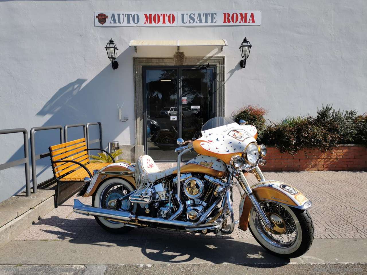 Harley-Davidson Softail Softail DELUXE Trasf. CARB./GRAFICA ELVIS RATE AUT