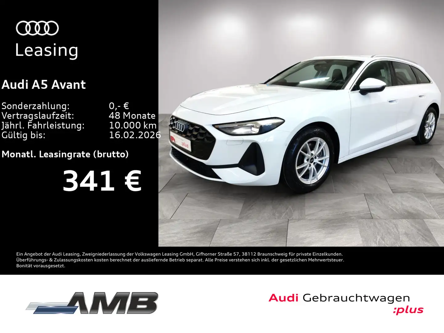 Audi A5 TFSI LED/Nav/Assist/Sportsitze/03.28Gar Weiß - 1