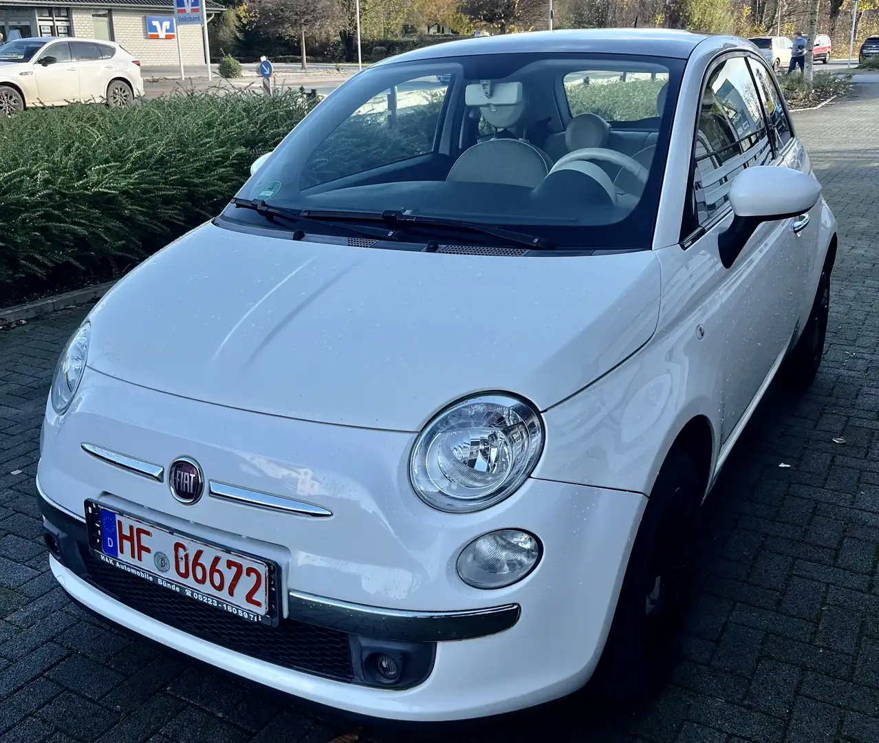 Fiat 500 Lounge Blanc - 1