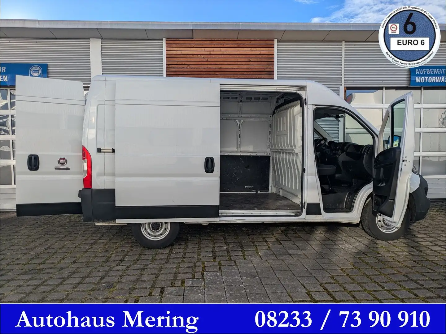 Fiat Ducato Fiat Ducato 3.3to 120PS Klima PDC L2H2 2,2ltr. Blanc - 1