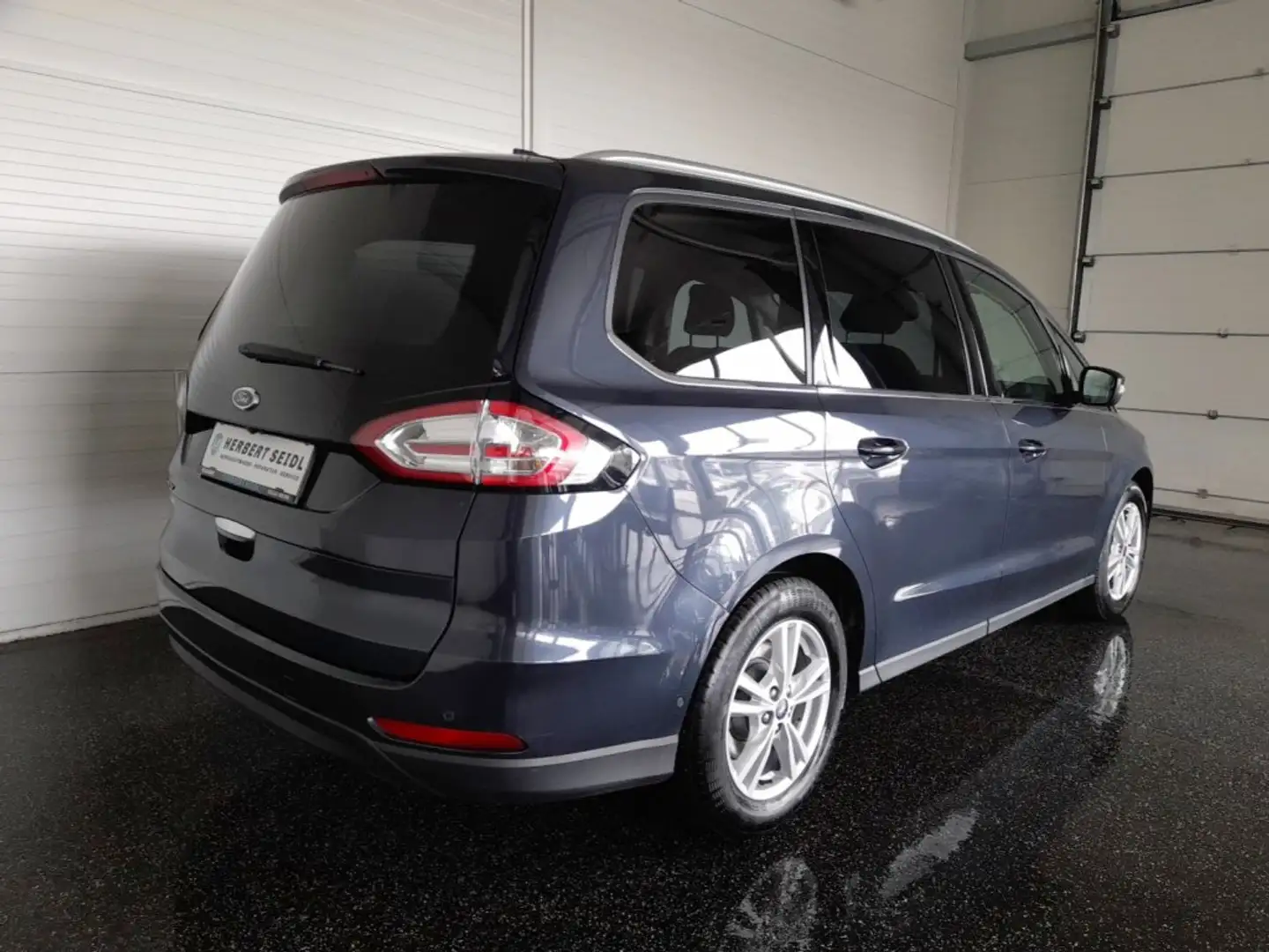 Ford Galaxy TITANIUM 2,0 EcoBlue Aut *STANDHZG / LED / NAVI / AHV / ACC / VERKEHRSZEICHEN & SPURHALTEASSIST* Blau - 2