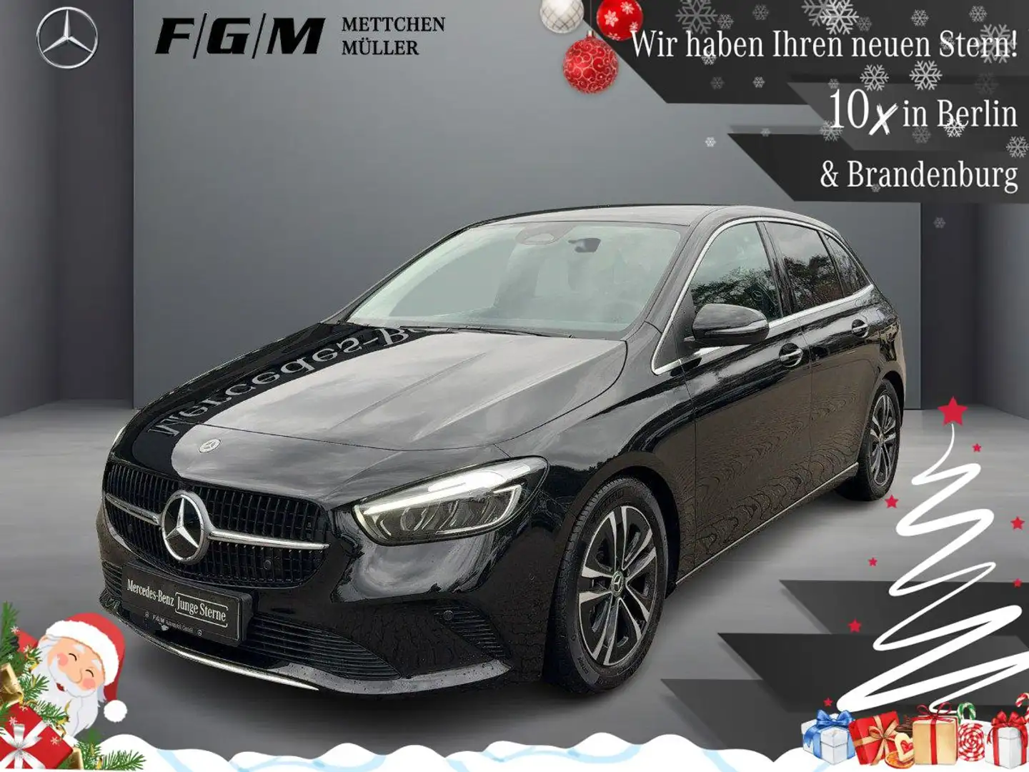 Mercedes-Benz B 180 Progressive Sitzhz|EASY-PACK|AHK|Kam Schwarz - 1