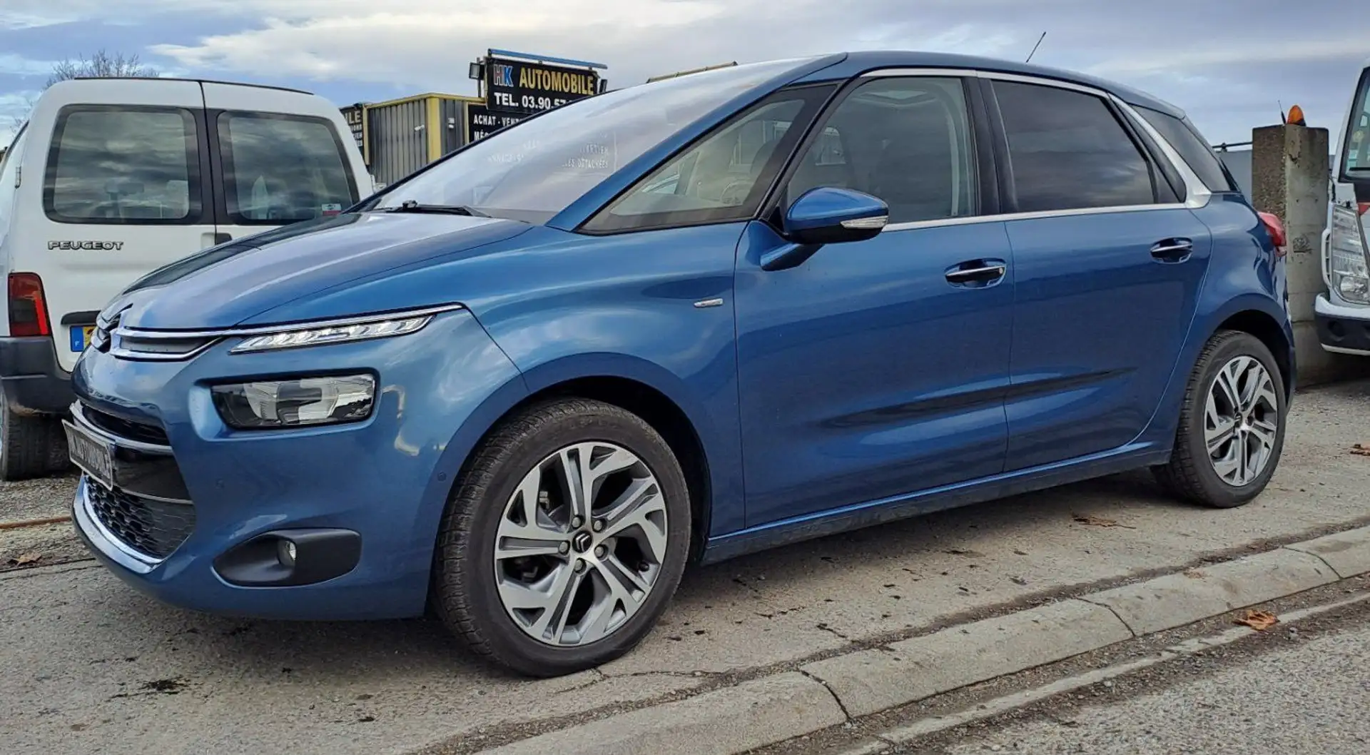 Citroen C4 Picasso Exclusive Bleu - 1