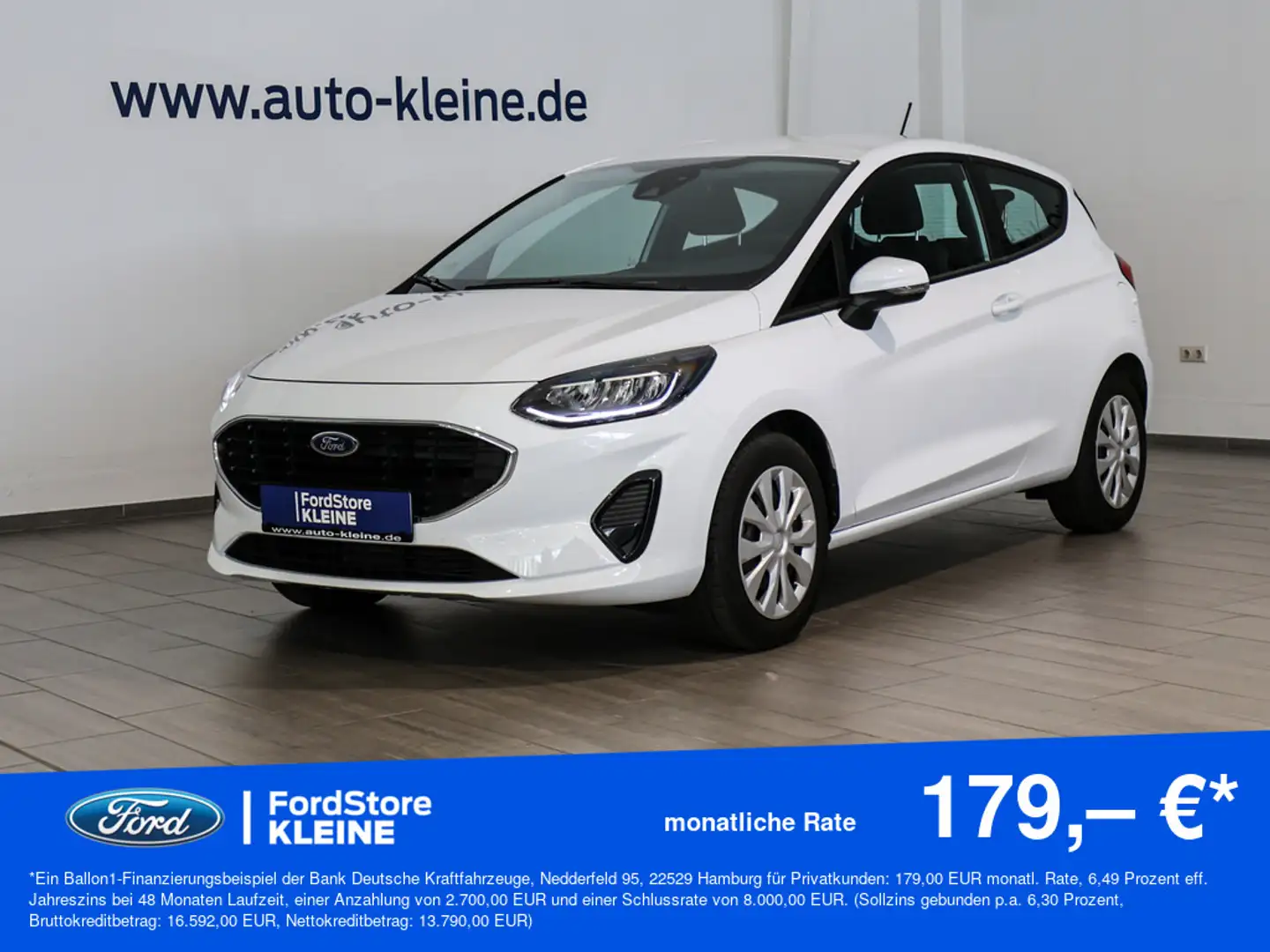 Ford Fiesta Cool&Connect 1.1l +LED+WINTER-PAKET Blanc - 1