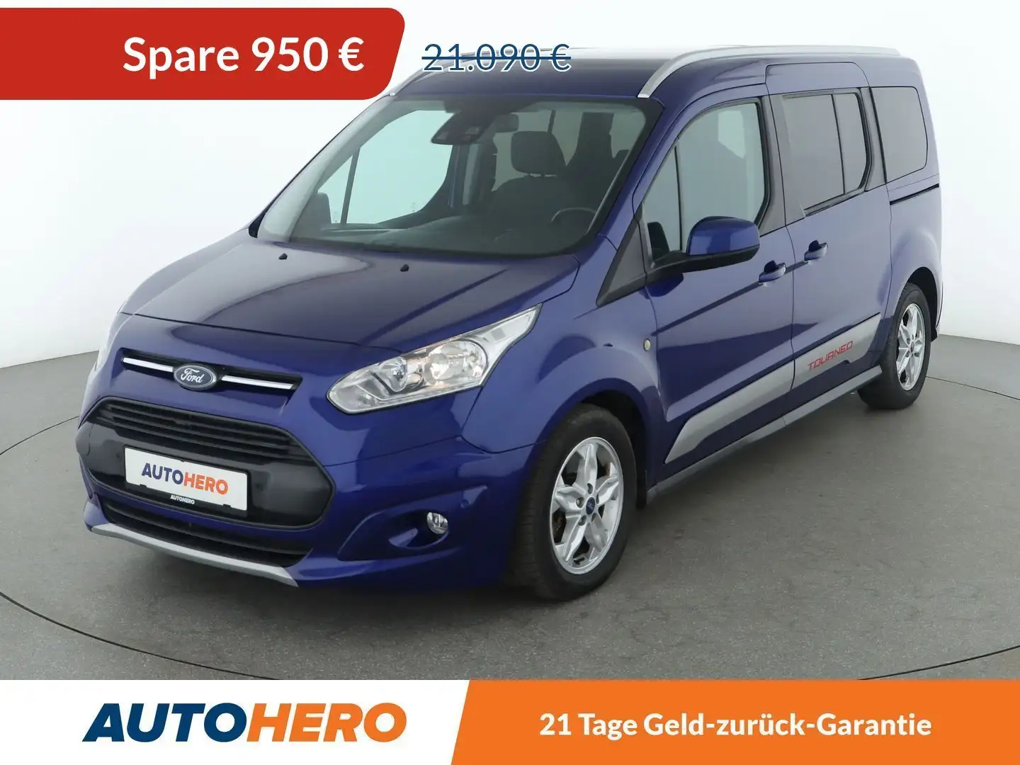 Ford Grand Tourneo 1.5 EcoBlue TDCi Titanium Aut*7-SITZER*NAVI*TEMPO* Blau - 1